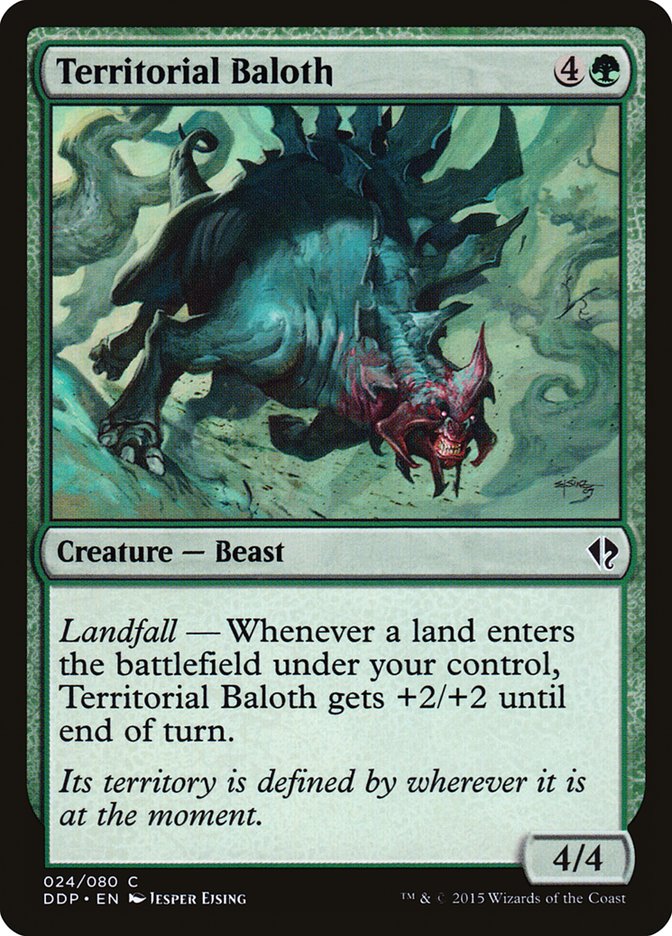 Territorial Baloth [Duel Decks: Zendikar vs. Eldrazi] | Webway Games