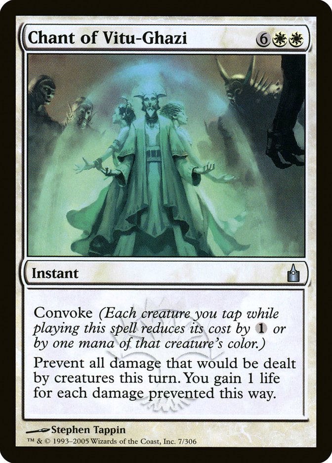 Chant of Vitu-Ghazi [Ravnica: City of Guilds] | Webway Games