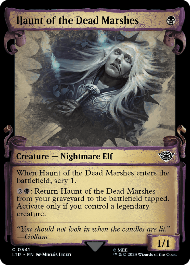 Haunt of the Dead Marshes [The Lord of the Rings: Tales of Middle-Earth Showcase Scrolls] | Webway Games