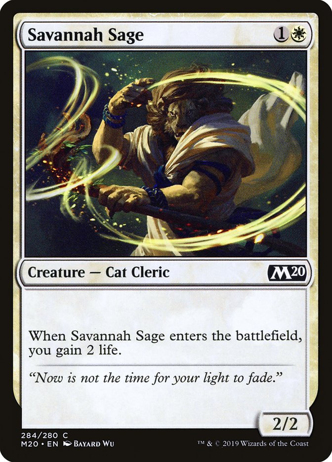 Savannah Sage [Core Set 2020] | Webway Games