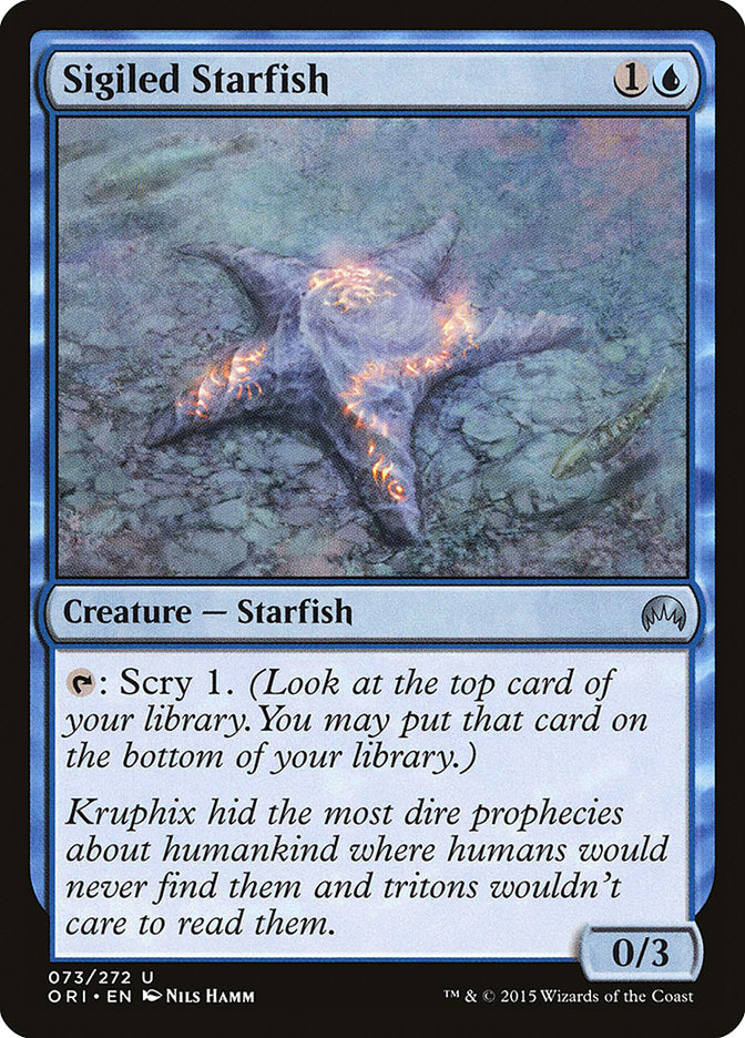 Sigiled Starfish [Magic Origins] | Webway Games