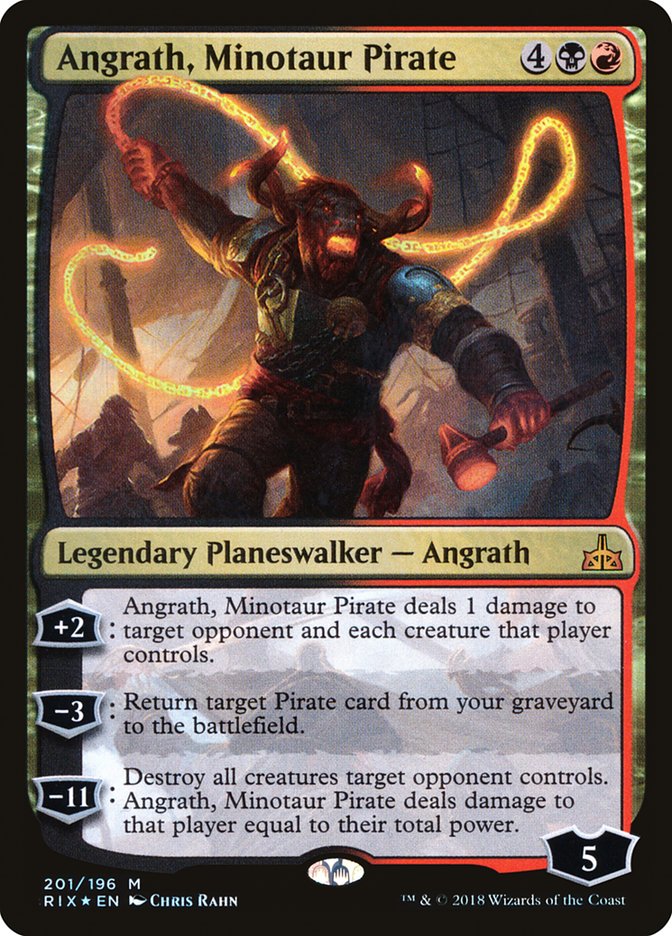 Angrath, Minotaur Pirate [Rivals of Ixalan] | Webway Games