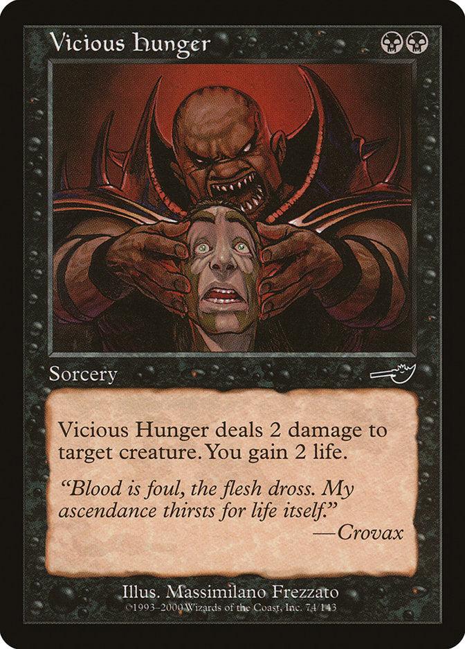 Vicious Hunger [Nemesis] | Webway Games
