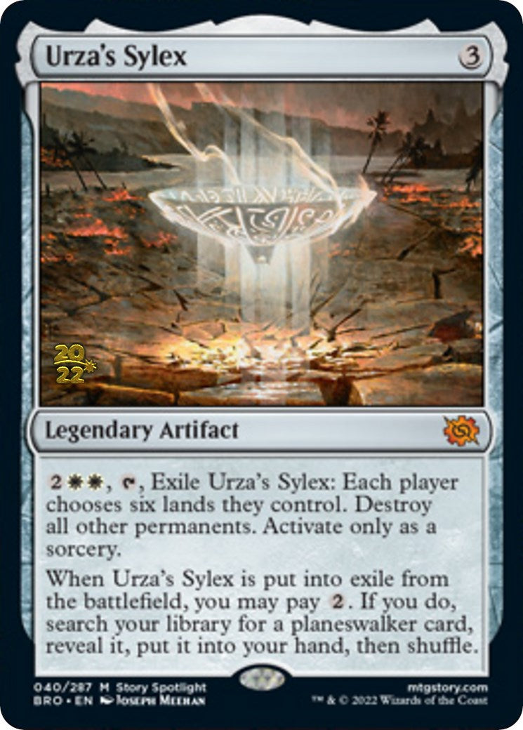 Urza's Sylex [The Brothers' War: Prerelease Promos] | Webway Games