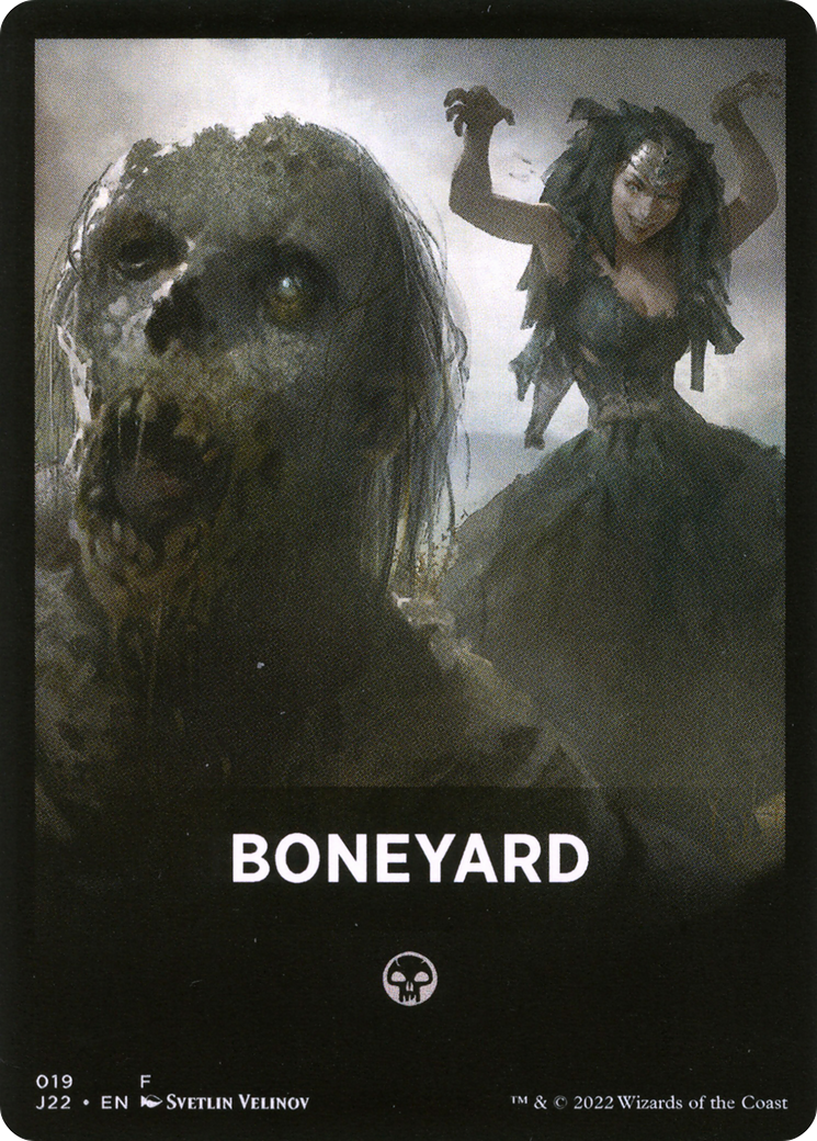 Boneyard Theme Card [Jumpstart 2022 Front Cards] | Webway Games