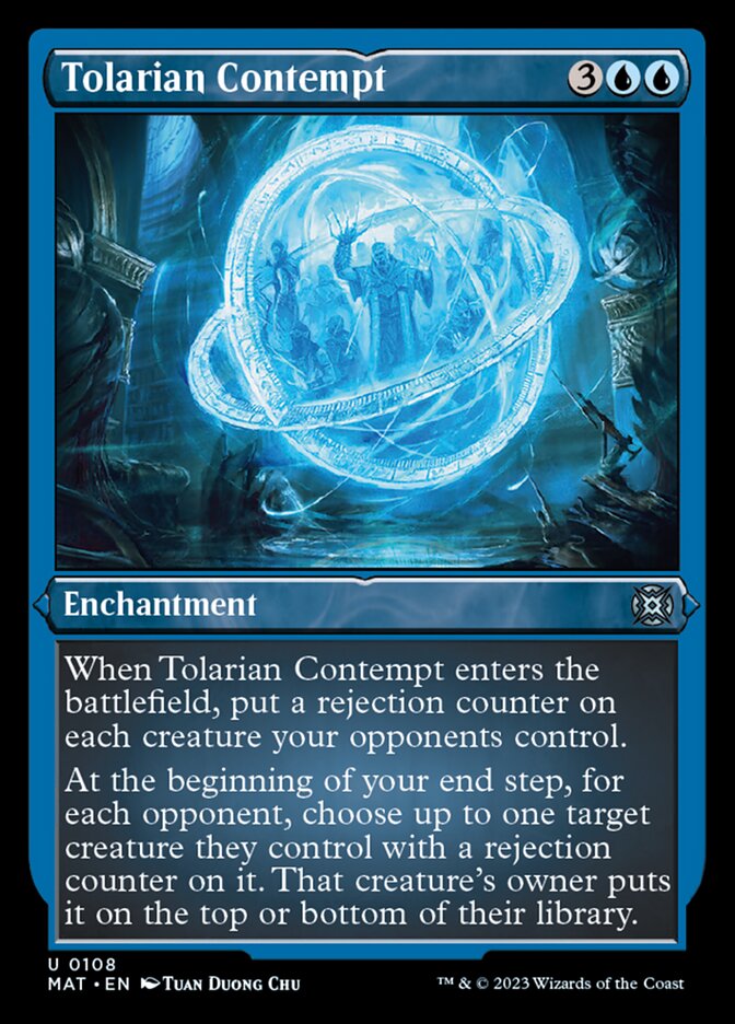 Tolarian Contempt (Foil Etched) [March of the Machine: The Aftermath] | Webway Games