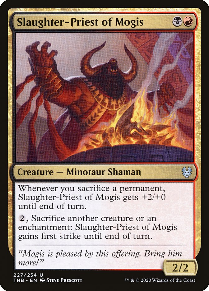 Slaughter-Priest of Mogis [Theros Beyond Death] | Webway Games