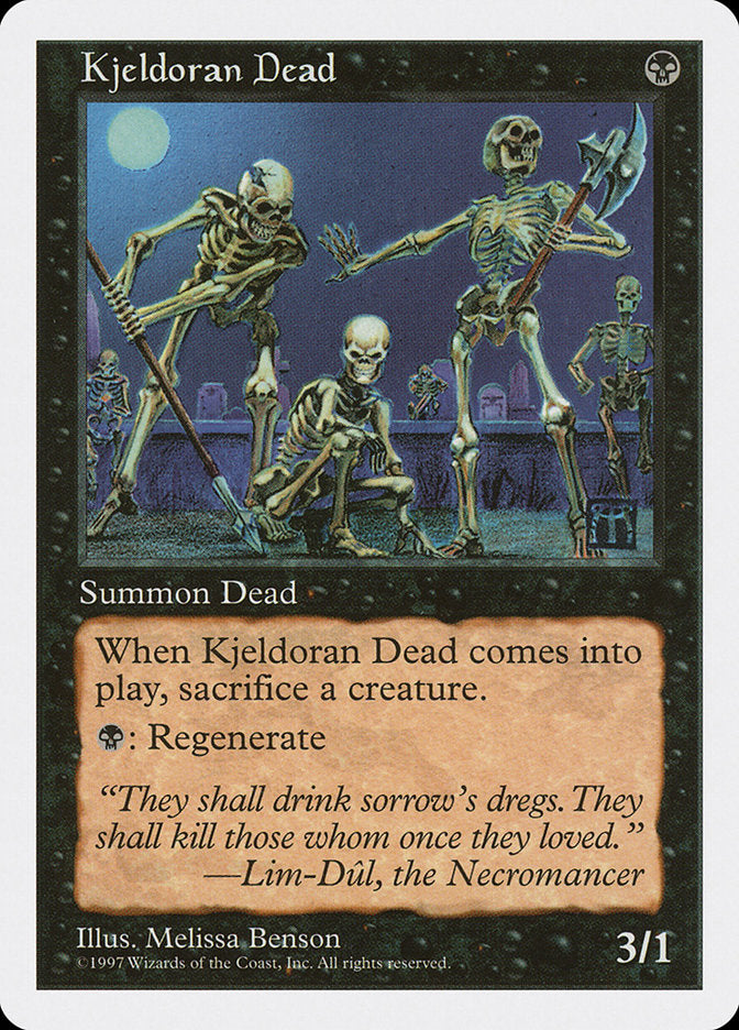 Kjeldoran Dead [Fifth Edition] | Webway Games