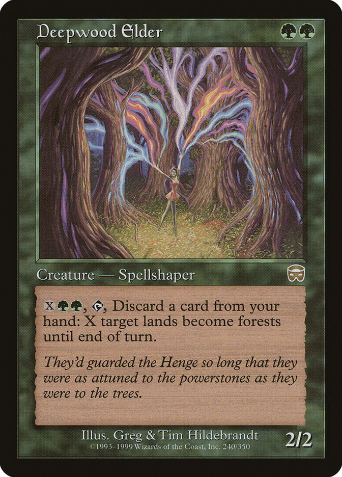 Deepwood Elder [Mercadian Masques] | Webway Games