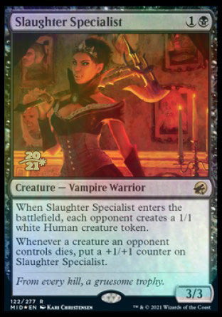Slaughter Specialist [Innistrad: Midnight Hunt Prerelease Promos] | Webway Games
