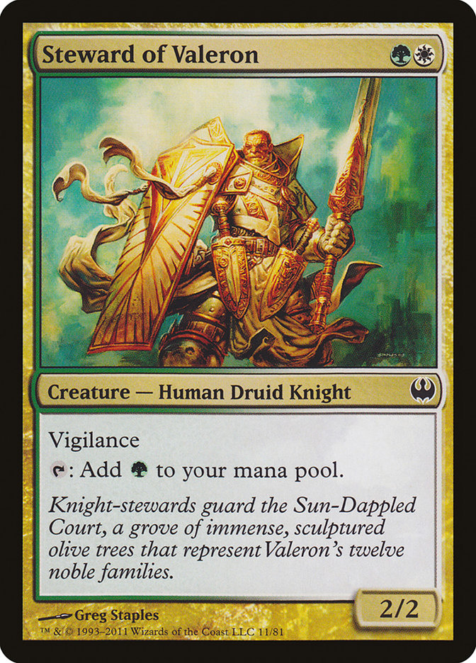 Steward of Valeron [Duel Decks: Knights vs. Dragons] | Webway Games