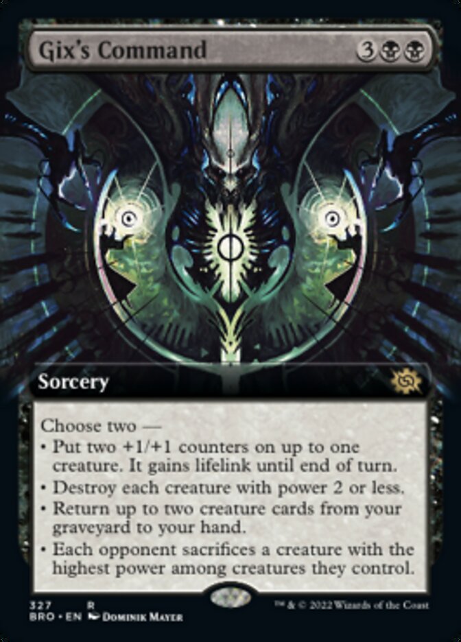 Gix's Command (Extended Art) [The Brothers' War] | Webway Games