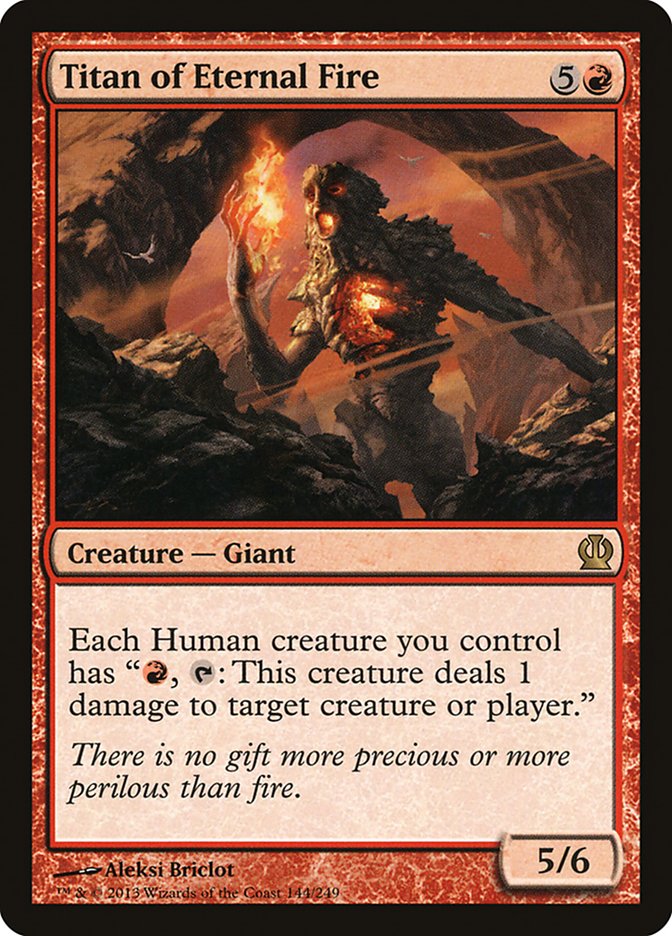 Titan of Eternal Fire [Theros] | Webway Games