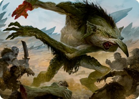 Troll Art Card [Dungeons & Dragons: Adventures in the Forgotten Realms Art Series] | Webway Games