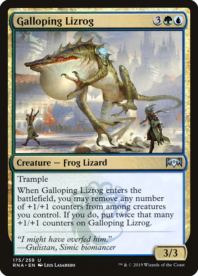 Galloping Lizrog [Ravnica Allegiance] | Webway Games