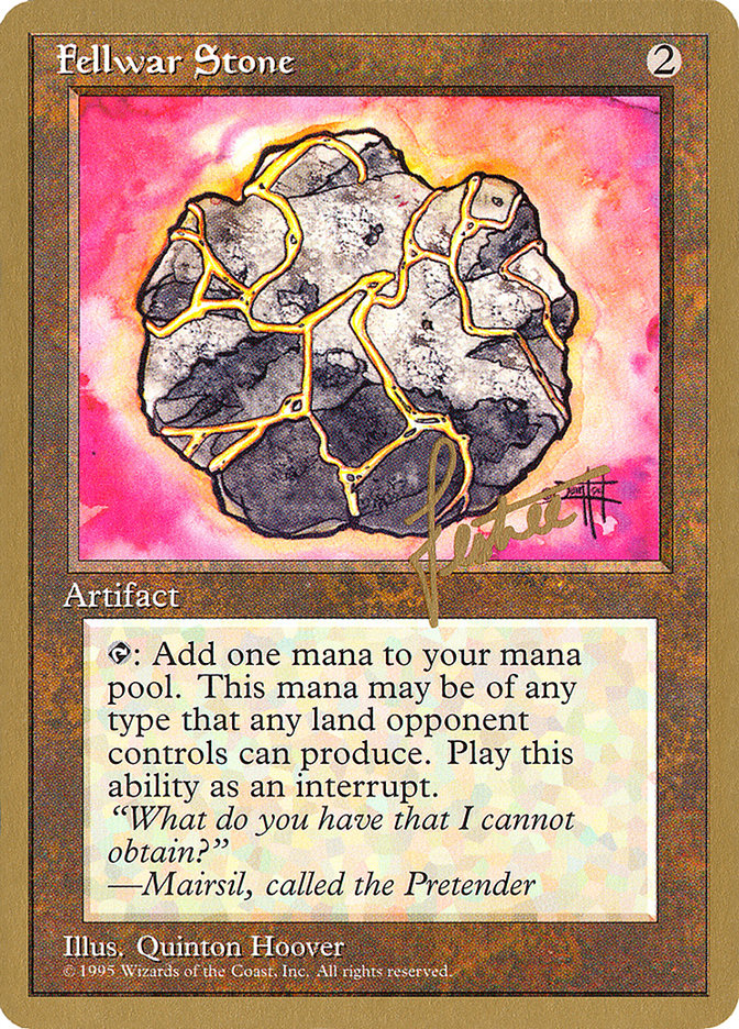 Fellwar Stone (Bertrand Lestree) [Pro Tour Collector Set] | Webway Games