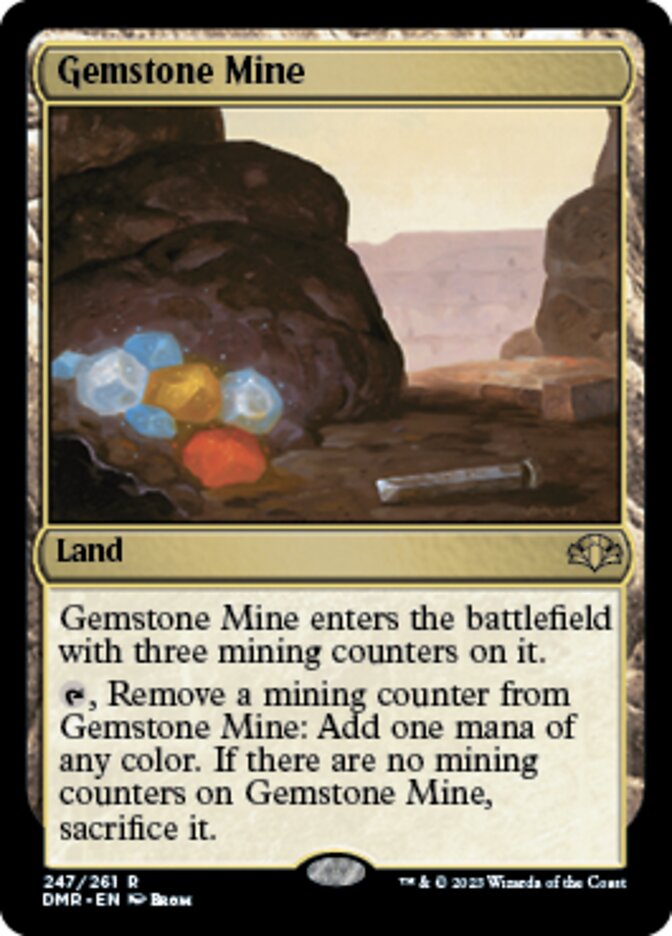 Gemstone Mine [Dominaria Remastered] | Webway Games