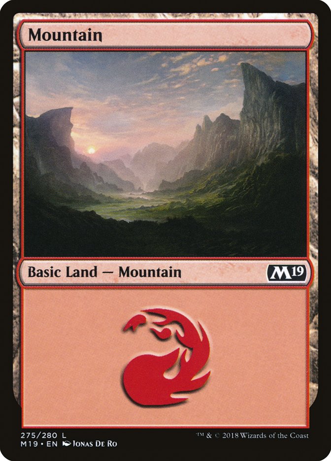 Mountain (#275) [Core Set 2019] | Webway Games