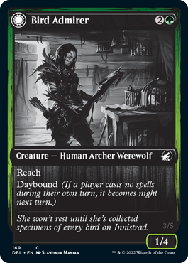 Bird Admirer // Wing Shredder [Innistrad: Double Feature] | Webway Games