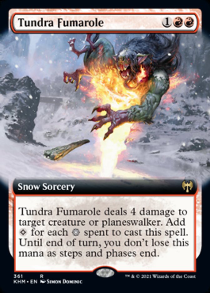 Tundra Fumarole (Extended Art) [Kaldheim] | Webway Games
