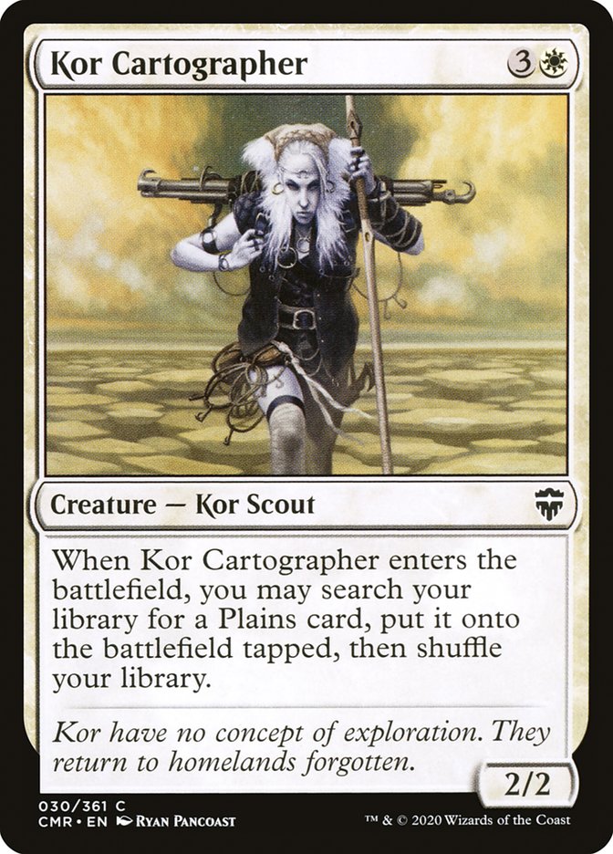 Kor Cartographer [Commander Legends] | Webway Games