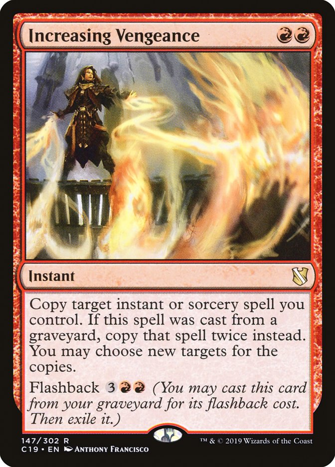 Increasing Vengeance [Commander 2019] | Webway Games