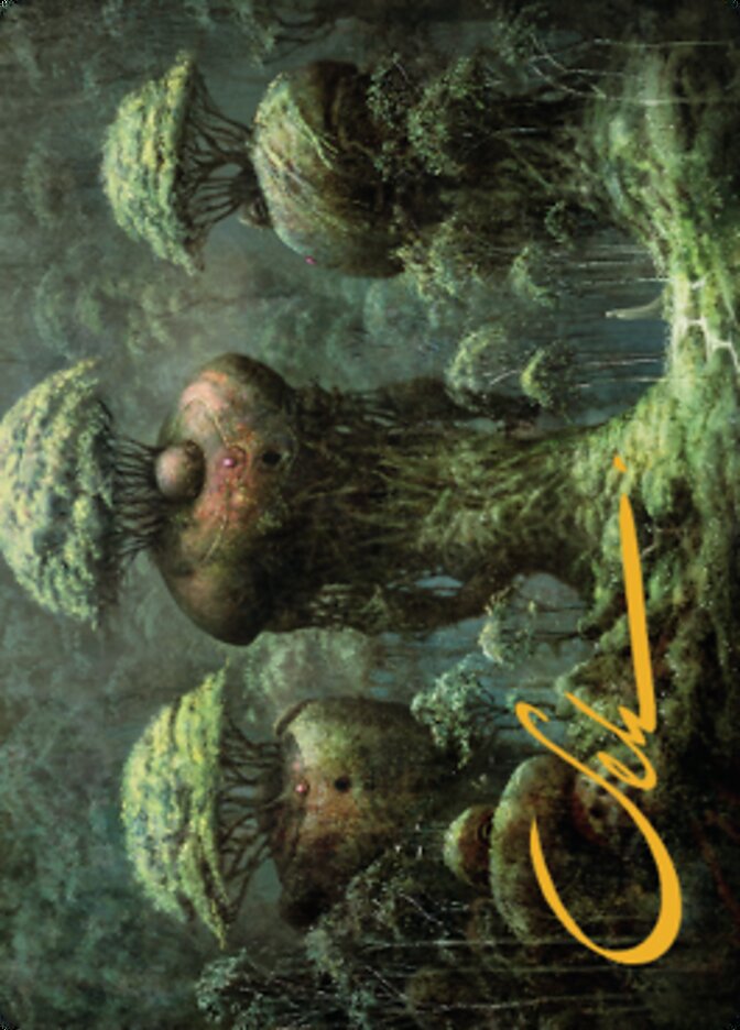 Forest Art Card (Gold-Stamped Signature) [Dominaria United Art Series] | Webway Games