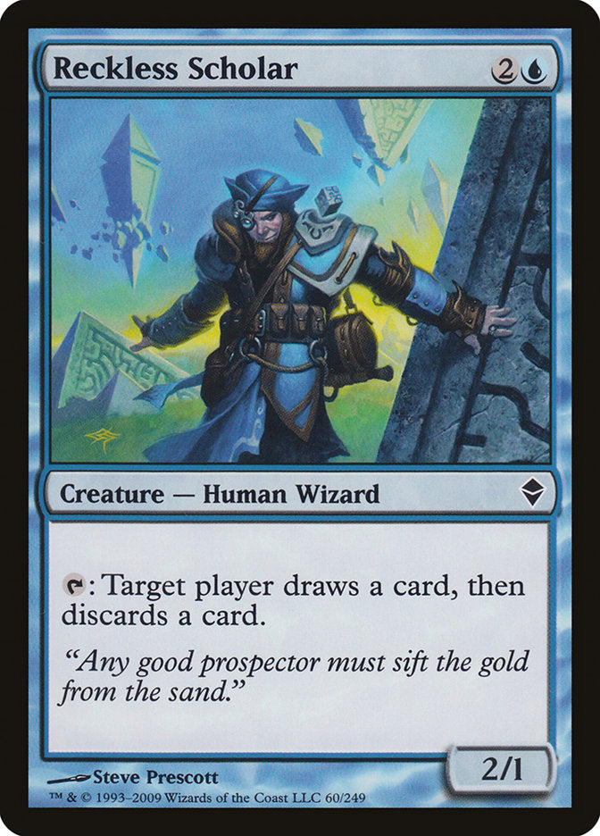 Reckless Scholar [Zendikar] | Webway Games
