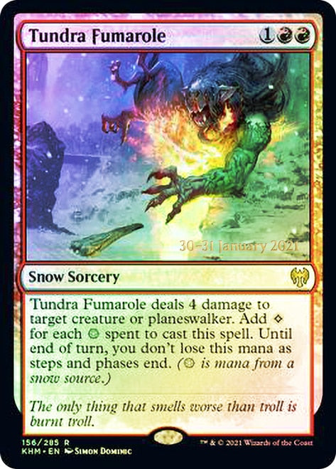 Tundra Fumarole  [Kaldheim Prerelease Promos] | Webway Games