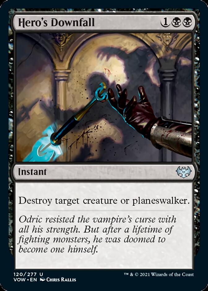 Hero's Downfall [Innistrad: Crimson Vow] | Webway Games