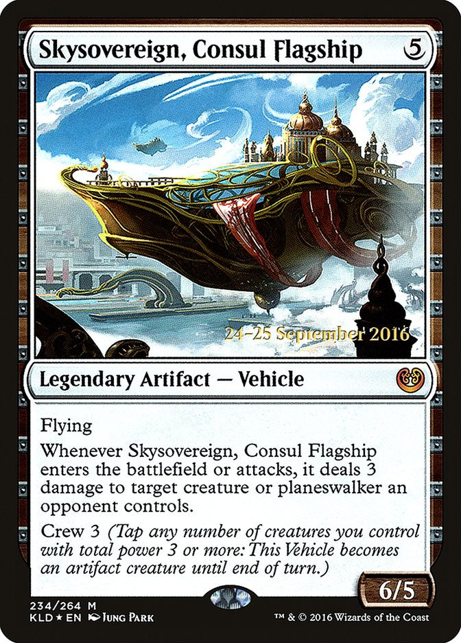 Skysovereign, Consul Flagship  (Prerelease) [Kaladesh Prerelease Promos]