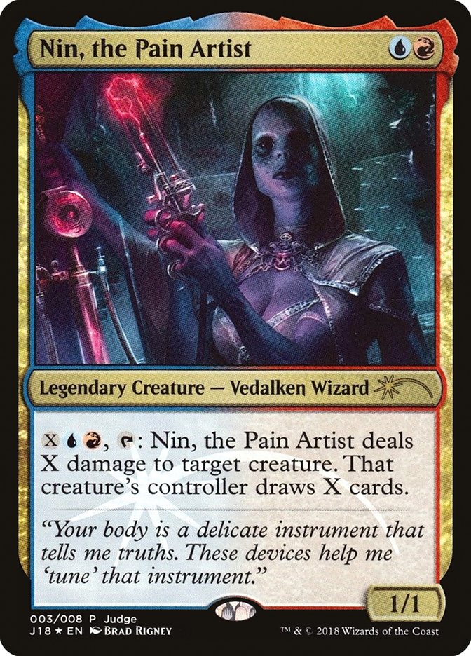 Nin, the Pain Artist [Judge Gift Cards 2018] | Webway Games