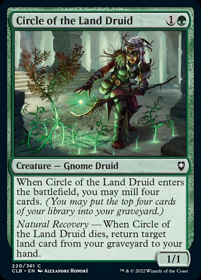 Circle of the Land Druid [Commander Legends: Battle for Baldur's Gate] | Webway Games