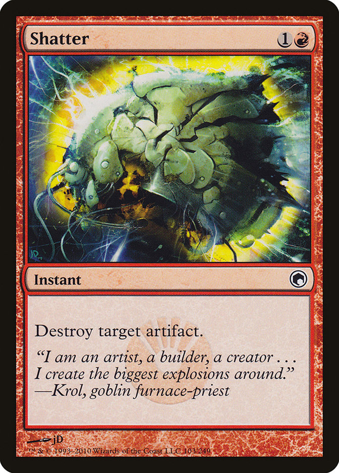 Shatter [Scars of Mirrodin] | Webway Games