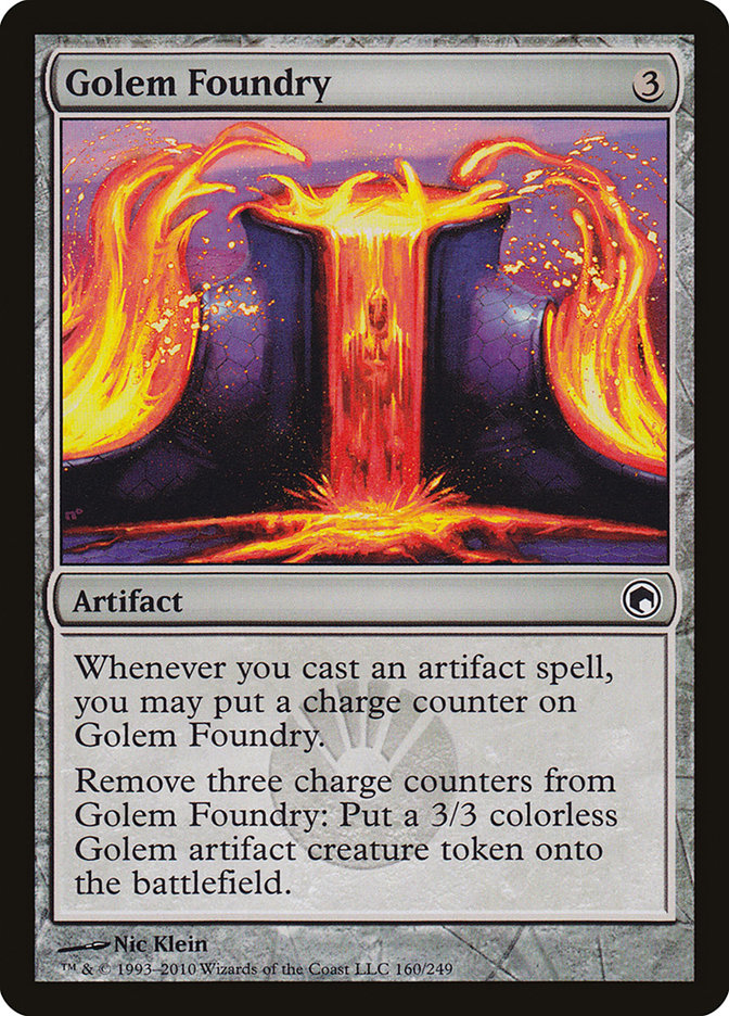 Golem Foundry [Scars of Mirrodin] | Webway Games
