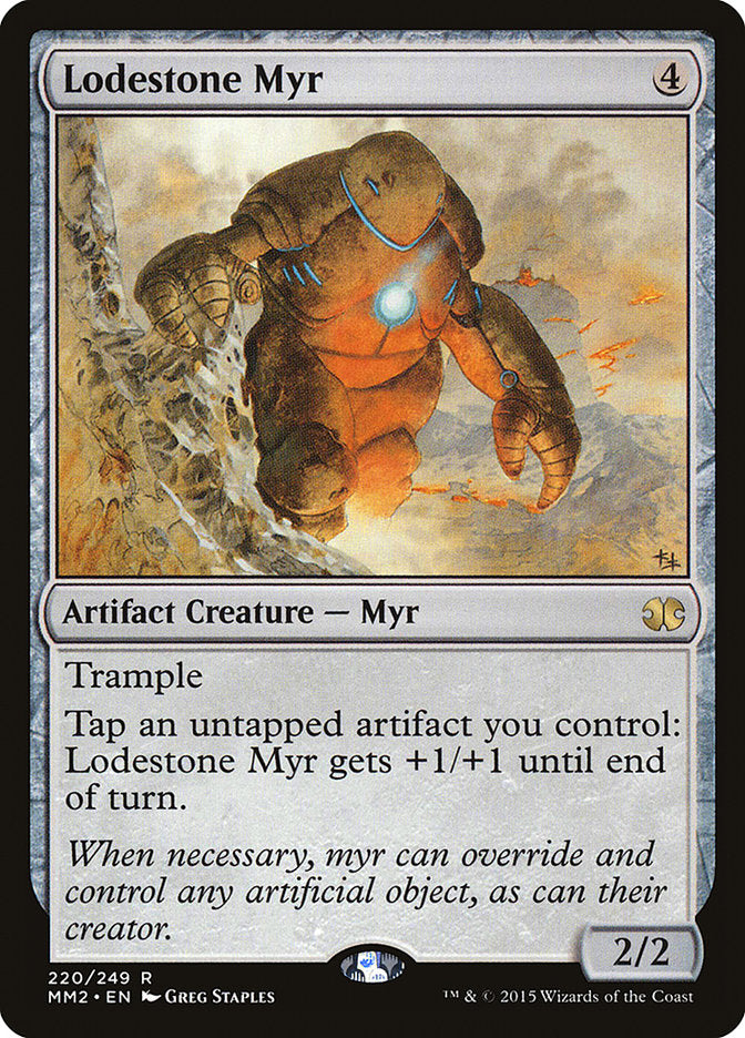Lodestone Myr [Modern Masters 2015] | Webway Games