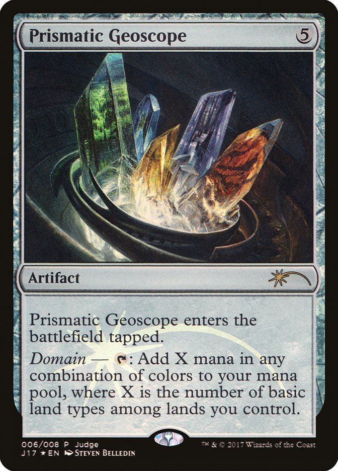 Prismatic Geoscope [Judge Gift Cards 2017] | Webway Games