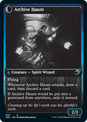 Overwhelmed Archivist // Archive Haunt [Innistrad: Double Feature] | Webway Games