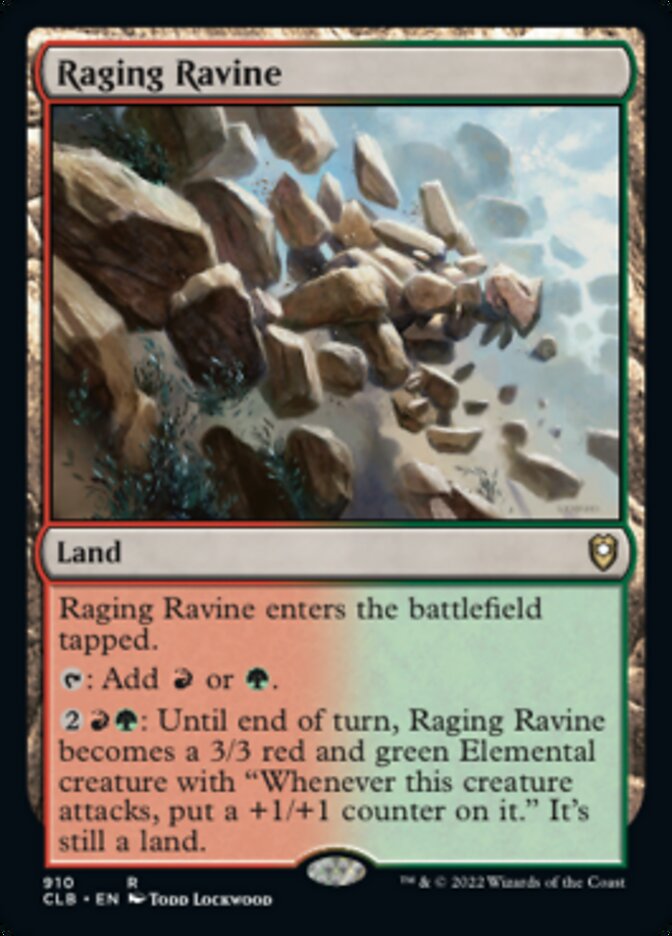 Raging Ravine [Commander Legends: Battle for Baldur's Gate] | Webway Games