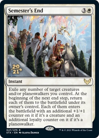 Semester's End [Strixhaven: School of Mages Prerelease Promos] | Webway Games
