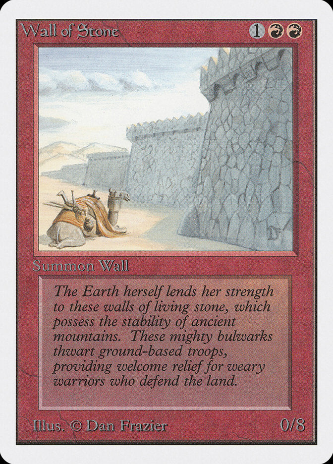 Wall of Stone [Unlimited Edition] | Webway Games