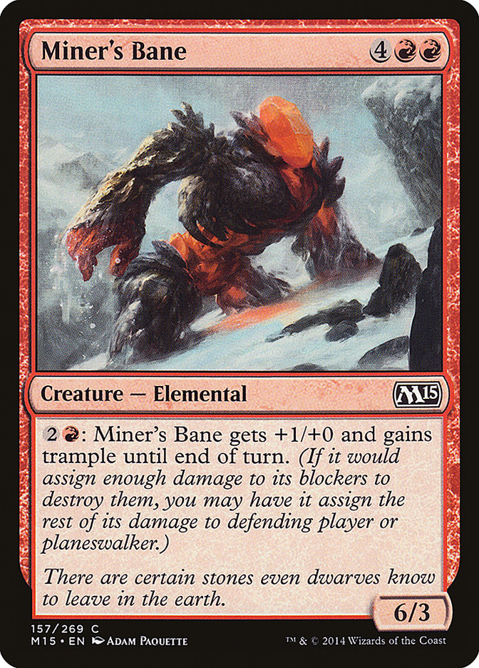 Miner's Bane [Magic 2015] | Webway Games