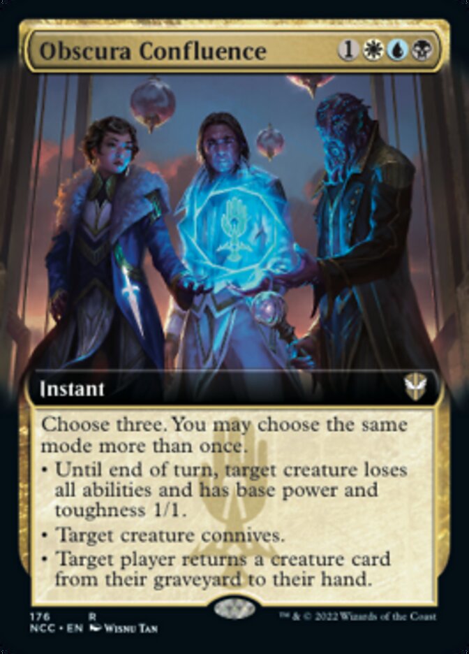 Obscura Confluence (Extended Art) [Streets of New Capenna Commander] | Webway Games