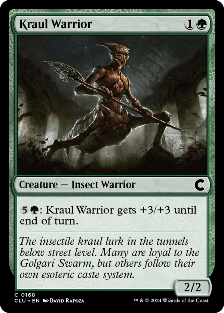 Kraul Warrior [Ravnica: Clue Edition] | Webway Games