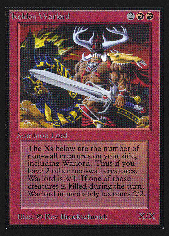Keldon Warlord (CE) [Collectors’ Edition] | Webway Games