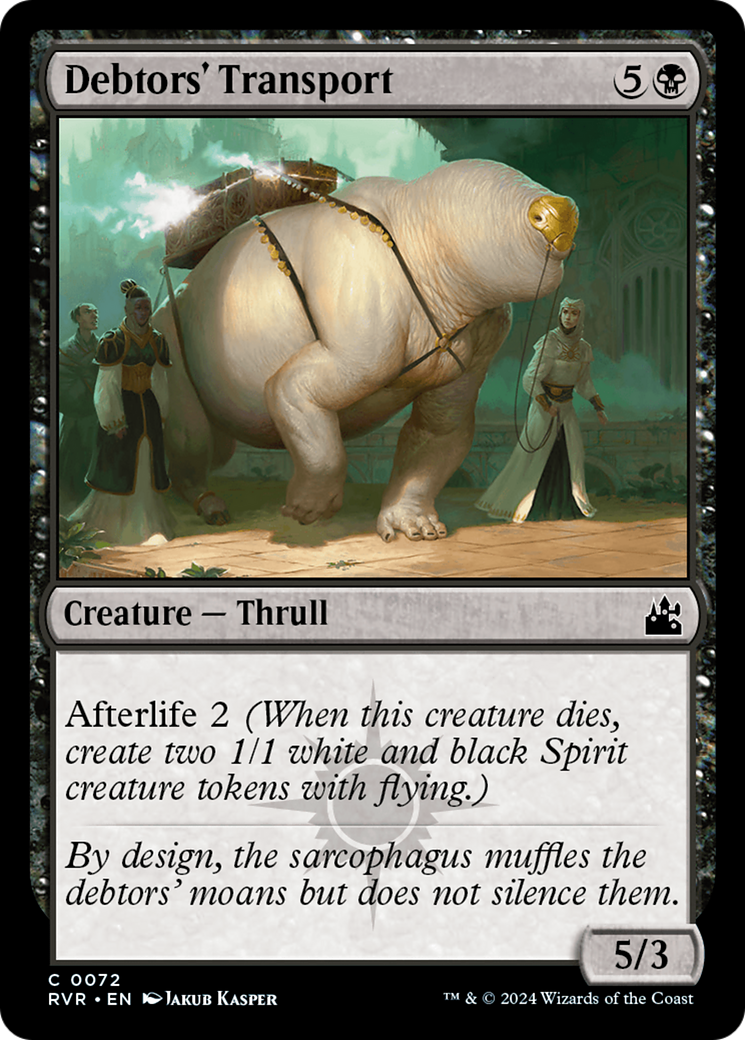 Debtors' Transport [Ravnica Remastered] | Webway Games