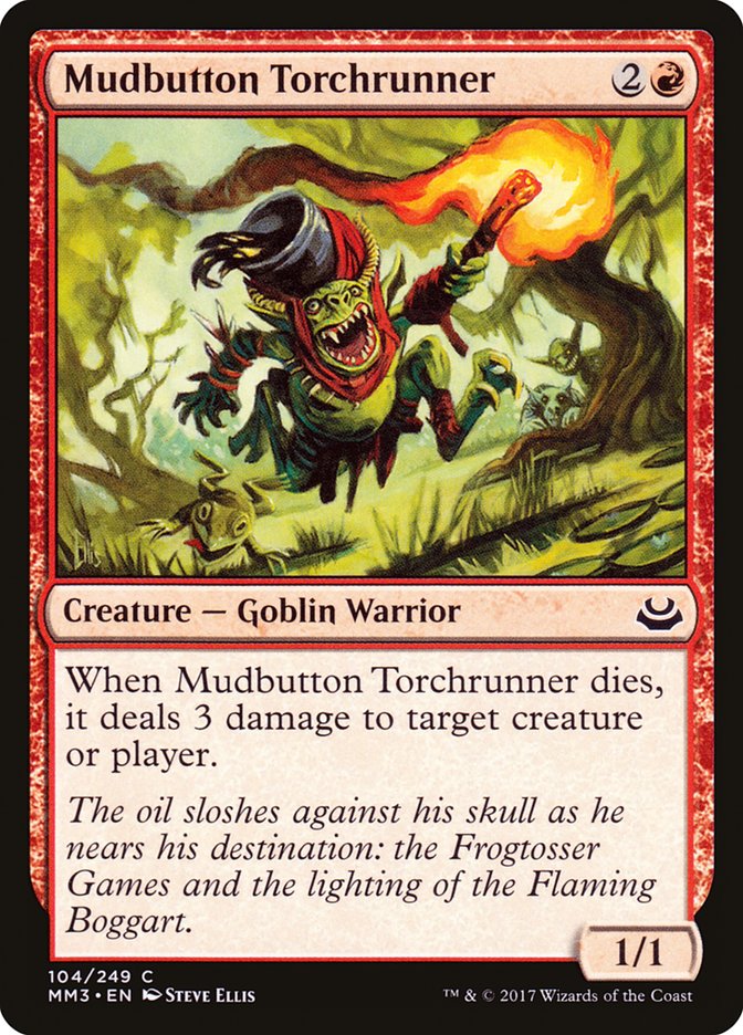 Mudbutton Torchrunner [Modern Masters 2017] | Webway Games