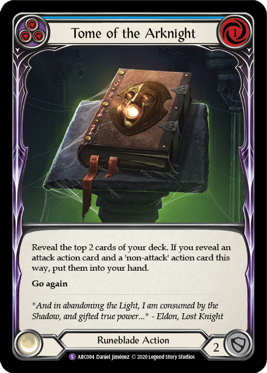 Tome of the Arknight [ARC084] Unlimited Rainbow Foil | Webway Games