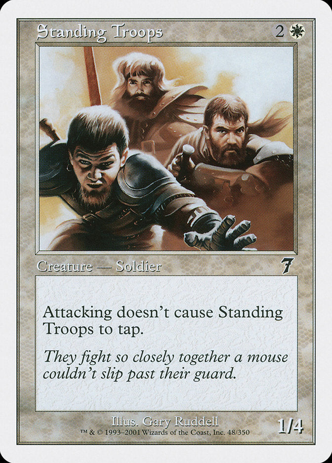 Standing Troops [Seventh Edition] | Webway Games