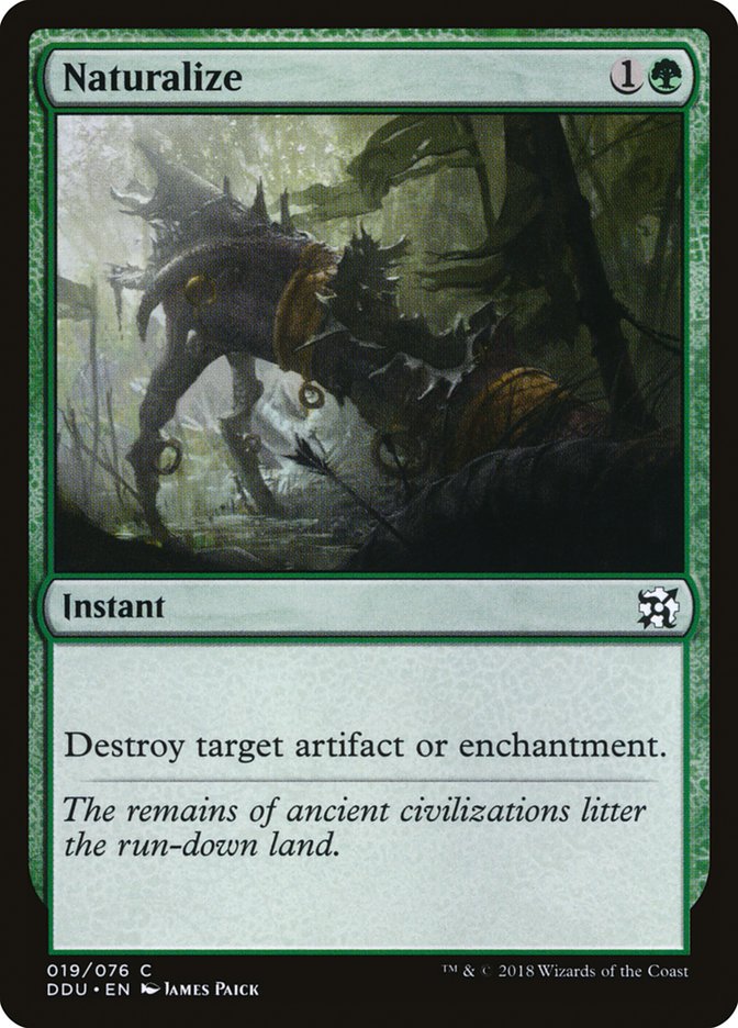 Naturalize [Duel Decks: Elves vs. Inventors] | Webway Games